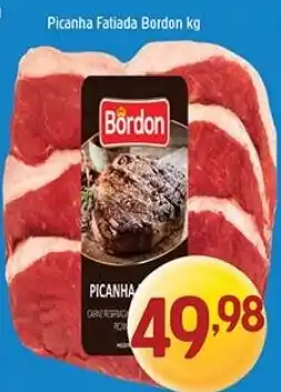 Supermercados Guanabara Picanha fatiada bordon oferta