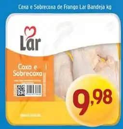 Supermercados Guanabara Coxa e Sobrecoxa de Frango Lar Bandeja oferta