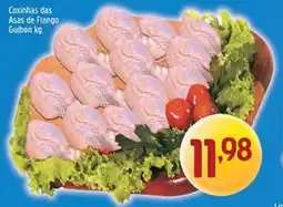 Supermercados Guanabara Coxinhas das Asas de Frango Guibon oferta