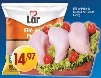 Supermercados Guanabara Filé de peito de frango envelopado oferta