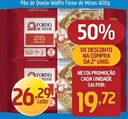 Supermercados Guanabara Pão de Queijo Waffle Forno de Minas oferta