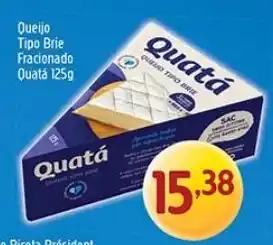 Supermercados Guanabara Queijo tipo brie fracionado quatá oferta