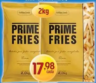 Supermercados Guanabara prime fries oferta