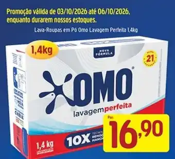 Supermercados Guanabara Lava-Roupas em Pó Omo Lavagem Perfeita oferta
