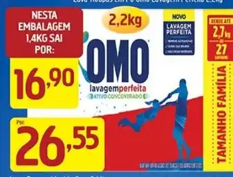 Supermercados Guanabara omo lavagem perfeita ativo concentrado oferta
