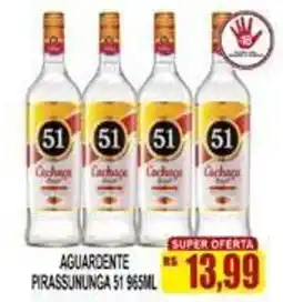 Supermercado leal Aguardente pirassununga 51 oferta