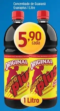 Supermercados Guanabara Concentrado de Guaraná Guara plus oferta