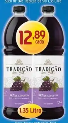Supermercados Guanabara Suco de uva tradição do sul oferta