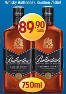 Supermercados Guanabara Whisky Ballantine's Bourbon oferta