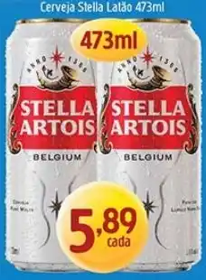 Supermercados Guanabara Cerveja Stella Latão oferta