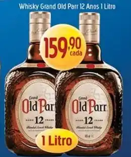 Supermercados Guanabara Whisky grand old parr 12 anos oferta