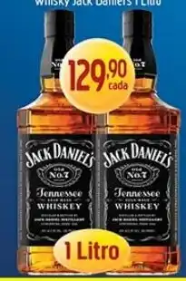 Supermercados Guanabara Whisky jack daniels 1 litro oferta