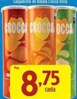 Supermercados Guanabara Salgadinho de Batata Crocca oferta