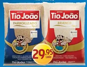 Supermercados Guanabara Arroz tio joão parboilizado tipo 1 oferta