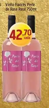 Supermercados Guanabara Vinho francês perle de rosé rosé oferta