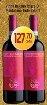 Supermercados Guanabara Vinho italiano rosso di montalcino tinto oferta