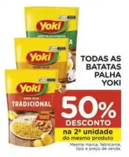 Carrefour Todas as batatas palha yoki oferta
