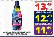 Roldão Downy - amaciante concentrado tipos oferta