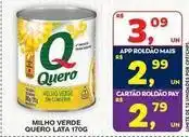 Roldão Quero - milho verde lata oferta