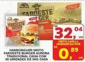 Roldão Aurora - hamburguer misto faroeste burger oferta
