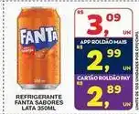 Roldão Fanta - refrigerante lata oferta