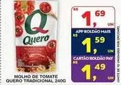 Roldão Quero - molho de tomate tradicional oferta