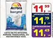 Roldão Aurora - leite em po integral oferta