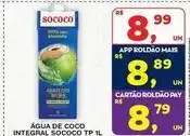 Roldão Sococo - água de coco integral oferta