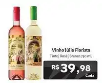 Novo Atacarejo Julia florista - vinho oferta