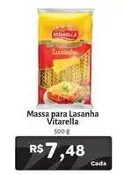 Novo Atacarejo Vitarella - massa para lasanha oferta