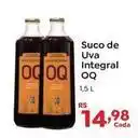 Novo Atacarejo Oq - suco de uva integral oferta