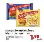 Novo Atacarejo Nissin lámen - macarrão instantâneo oferta