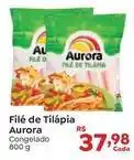 Novo Atacarejo Aurora - filé de tilápia oferta