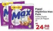 Novo Atacarejo Max pure - papel higiênico oferta