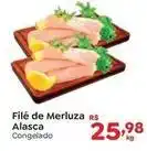 Novo Atacarejo Filé de merluza rs alasca oferta