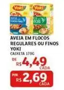 Assaí Atacadista Yoki - aveia em flocos regulares ou finos oferta
