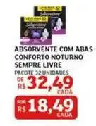 Assaí Atacadista Sempre livre - absorvente com abas conforto noturno oferta
