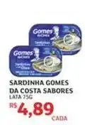 Assaí Atacadista Gomes da costa - sardinha oferta
