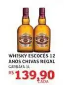 Assaí Atacadista Chivas - whisky escoces 12 anos regal oferta