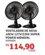 Assaí Atacadista Mondial - ventilador de mesa oferta