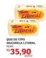 Assaí Atacadista Litoral - queijo tipo muçarela oferta