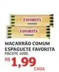 Assaí Atacadista Favorita - macarrão comum espaguete oferta