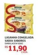 Assaí Atacadista Sadia - lasanha congelada oferta