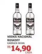 Assaí Atacadista Roskoff - vodka nacional oferta