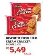 Assaí Atacadista Cracker - biscoito richester cream oferta