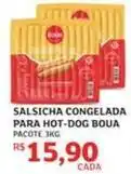 Assaí Atacadista Pacote - salsicha congelada para hot-dog boua oferta
