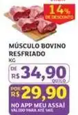 Assaí Atacadista De - músculo bovino resfriado oferta