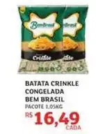 Assaí Atacadista Bem brasil - batata crinkle congelada oferta