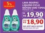 Assaí Atacadista Omo - lava-roupas liquido oferta