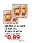 Assaí Atacadista Super frango - steak empanado de frango oferta